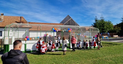 Óvodáskorú gyermekekre szabott pályát adtak át Kápolnáson